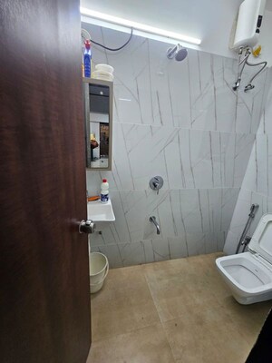 Bathroom in 2 BHK Apartment at Advait 78 East, Kurla East – for Rent
