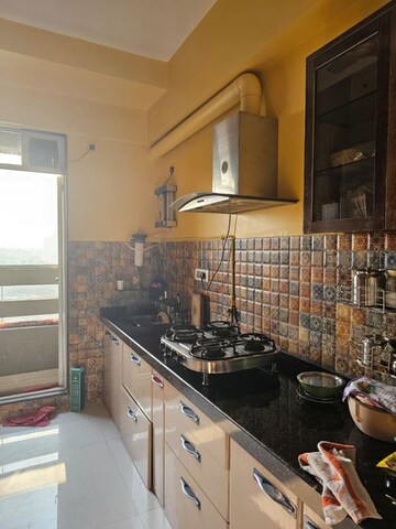 Kitchen in 3 BHK Apartment at Siddhi Garima, Chembur – for Rent