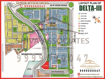  Plot – Map Location View at Sultanpur Road - for Sale