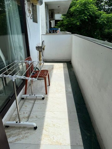 Balcony in 3 BHK Builder Floor at SS The Palladians, Sector 47 – for Rent