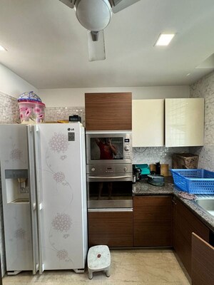 Kitchen in 3 BHK Builder Floor at SS The Palladians, Sector 47 – for Rent