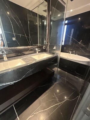 Kitchen in 3 BHK Apartment at Lodha Trump Tower, Worli – for Rent