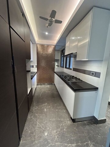 Building Lobby in 3 BHK Apartment at Lodha Trump Tower, Worli – for Rent