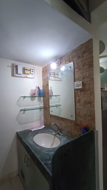 Bathroom in 2 BHK Apartment at Laxmi Vrindavan, Pimple Saudagar – for Rent