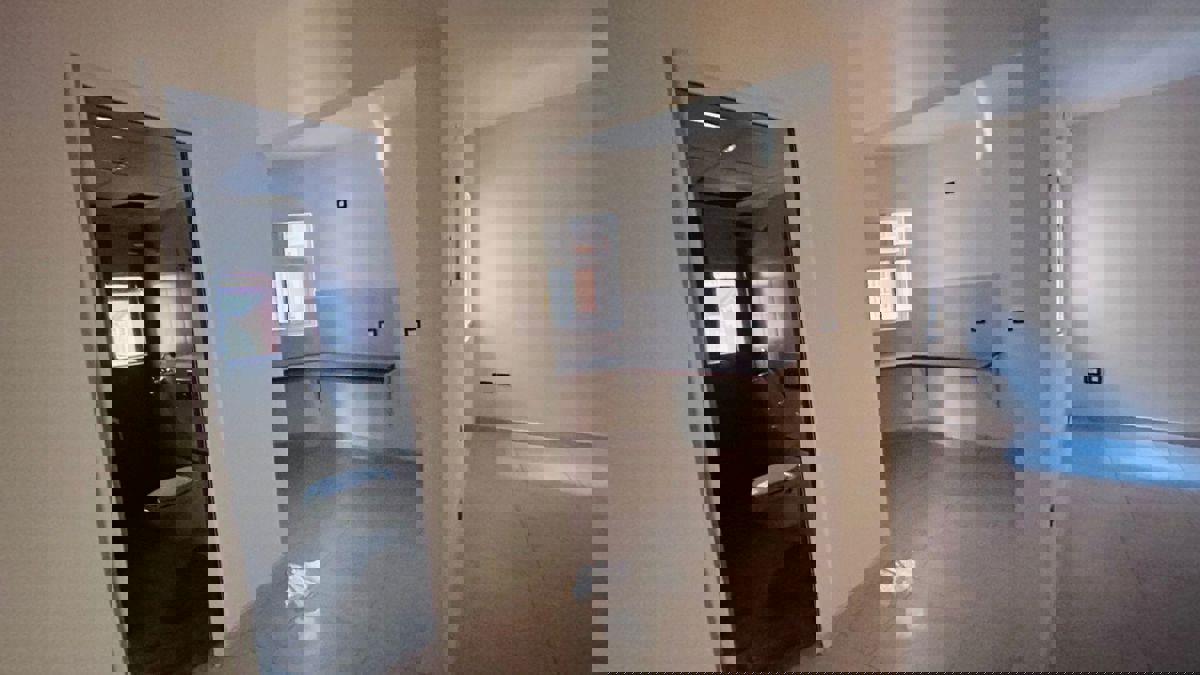 Bathroom in 3 BHK Apartment at Windlass River Valley, Harrawala – for Rent