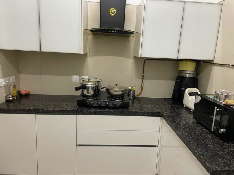 Kitchen, microtek-greenburg 3 Bedroom 1950 Sq.Ft. Apartment In Sector 86 Gurgaon 10079292