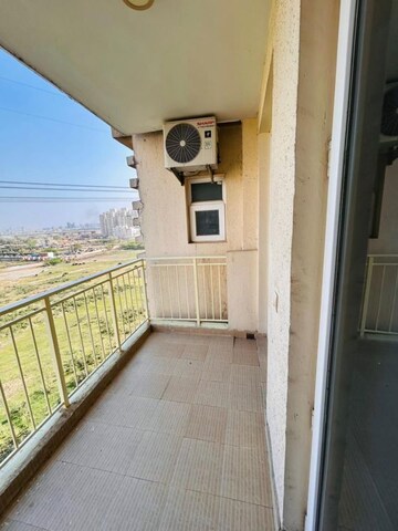 Balcony in 3 BHK Apartment at Emaar Gurgaon Greens, Sector 102 – for Rent