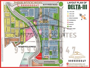  Plot – Map Location View at Sultanpur Road - for Sale