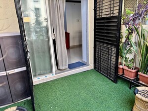 Balcony in 3 BHK Apartment at Royal Heights Pune, Bopodi – for Rent