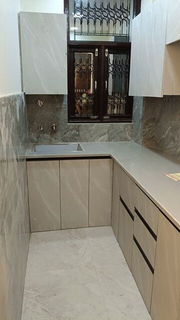 Kitchen in 1 BHK Builder Floor at Shalimar Garden Extension I – for Sale