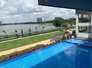 Swimming Pool in 4 BHK Apartment at Aparna Sarovar Zenith, Nallagandla – for Rent