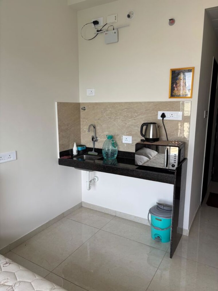 Kitchen, vj-indilife Studio 187 Sq.Ft. Apartment In Pashan Pune 10078580