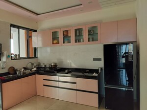 Kitchen in 2 BHK Apartment at SMH Nakshatra, Moshi – for Rent
