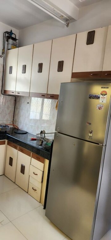 Kitchen in 3 BHK Apartment at Jewel Crest, Mahim – for Sale