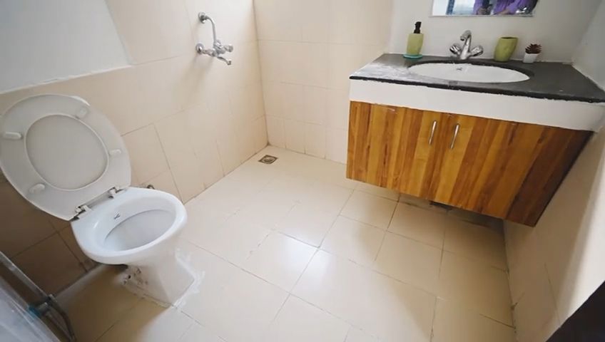 Bathroom in 3 BHK Apartment at Sare Home, Sector 92 – for Sale