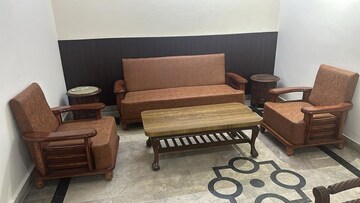 Bedroom in 1 BHK Builder Floor at Sushant Lok I – for Rent