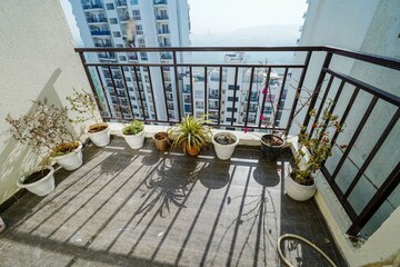 Balcony in 2 BHK Apartment at Umang Winter Hills, Sector 77 – for Sale