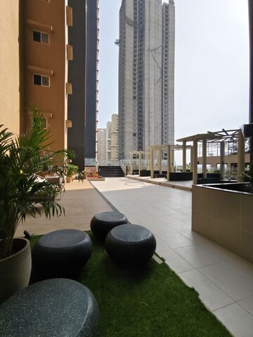 Living Room in 3 BHK Apartment at Tricity Montview, Sanpada – for Rent