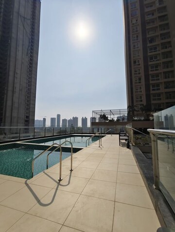 Balcony in 3 BHK Apartment at Tricity Montview, Sanpada – for Rent