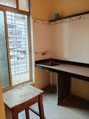 Kitchen in 1 BHK Apartment at Maruti Pooja, New Panvel – for Rent