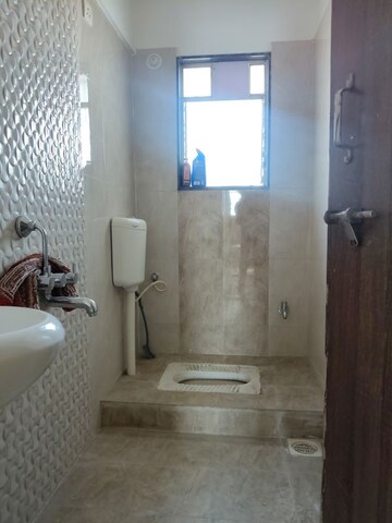 Bathroom in 2 BHK Apartment at Vijayalaxmi Laxmisatyam Residency, Dhanori – for Rent