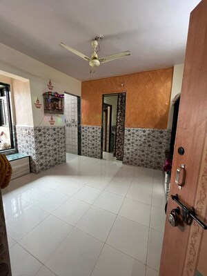 Bathroom in 1 BHK Apartment at Tulsi Vrindavan, New Panvel – for Rent
