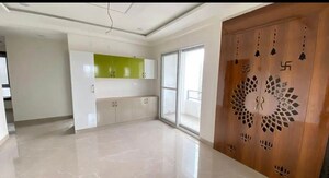 Kitchen in 3 BHK Apartment at Rajapushpa Provincia, Narsingi – for Rent