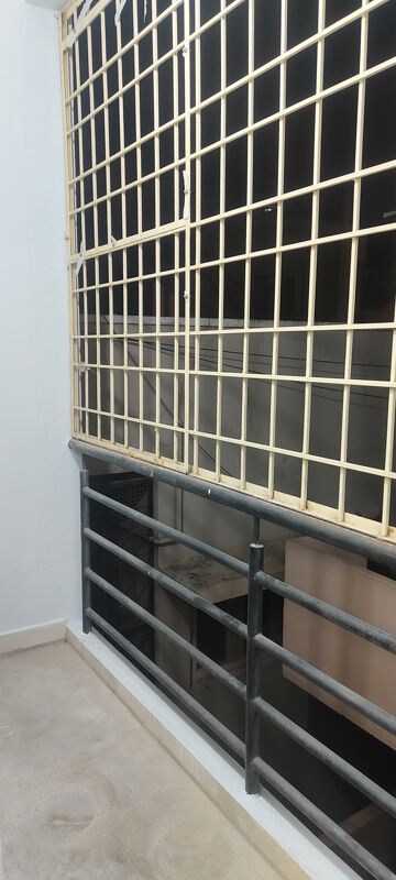 Balcony in 2 BHK Builder Floor at Murugesh Palya – for Rent