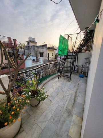 Balcony in 1.5 BHK Builder Floor at Saket – for Rent
