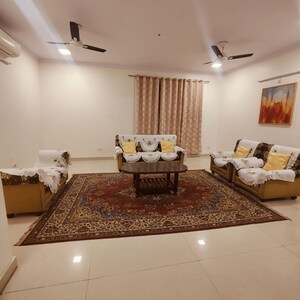 Living Room in 3.5 BHK Apartment at Rohtas Presidential Tower, Vibhuti Khand – for Rent