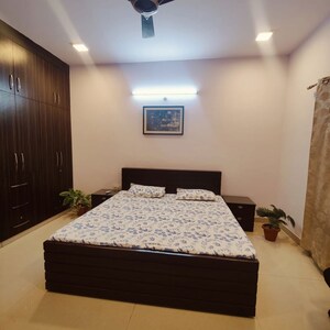 Bedroom in 3.5 BHK Apartment at Rohtas Presidential Tower, Vibhuti Khand – for Rent