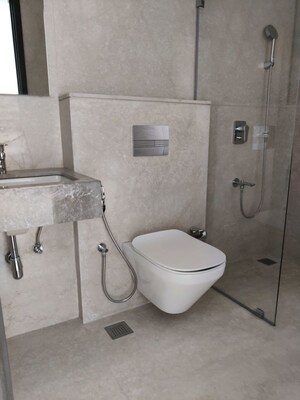 Bathroom in 4 BHK Apartment at Piramal Mahalaxmi, Mahalaxmi – for Rent