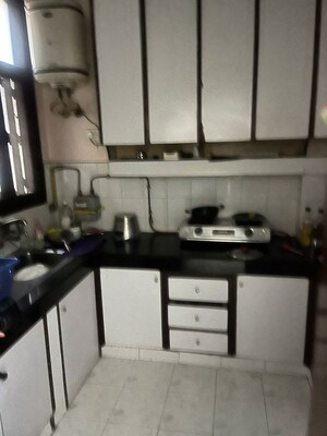 Kitchen in 2 BHK Builder Floor at Saket – for Rent