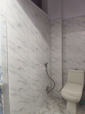 Bathroom in 3 BHK Builder Floor at Palam Vihar Extension – for Rent