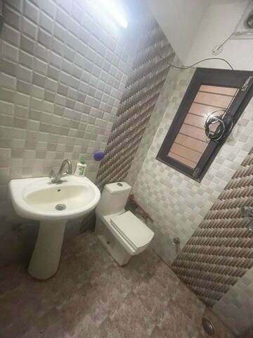 Bathroom in 2 BHK Builder Floor at Palam Vihar Extension – for Rent