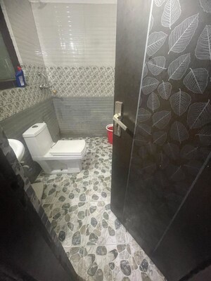 Bathroom in 2 BHK Builder Floor at Palam Vihar Extension – for Rent