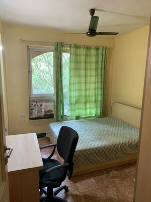 Master Bedroom in 2 BHK Apartment at Lodha Luxuria, Majiwada – for Rent