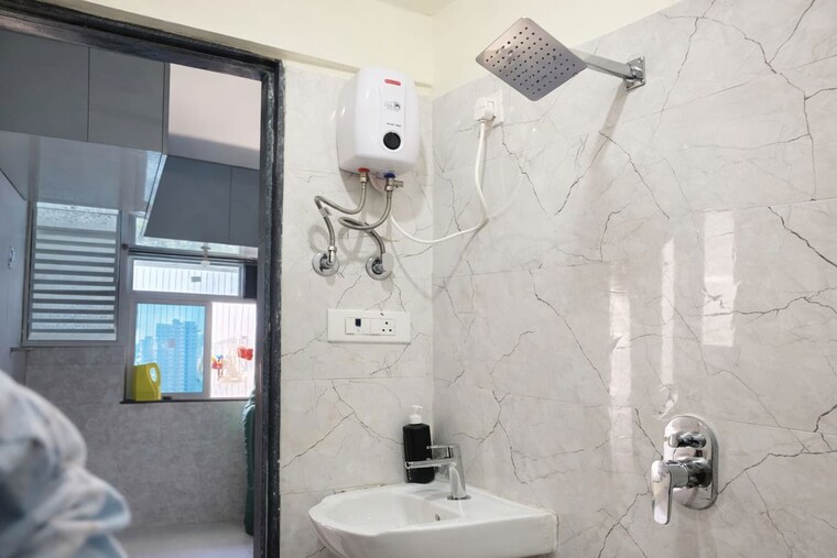 Master Bedroom, reliable-unique-shine 1 Bedroom 360 Sq.Ft. Apartment In Vikhroli East Mumbai 10079887