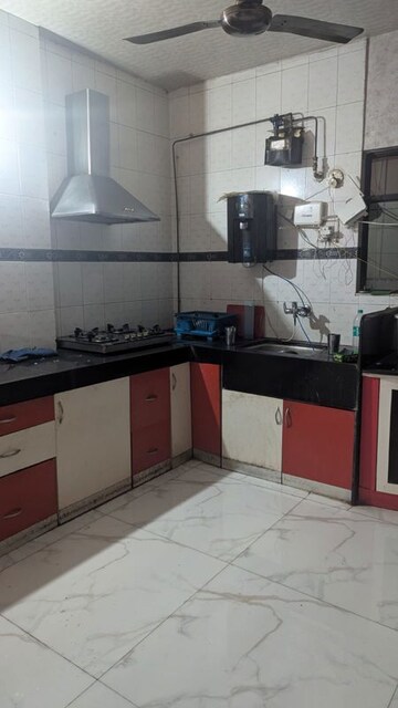 Kitchen in 3 BHK Apartment at Anand Apartment Bhusari Colony, Kothrud – for Rent