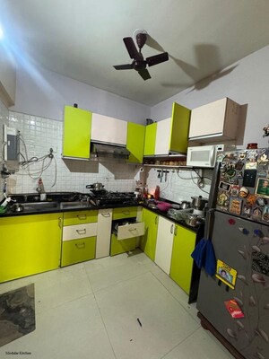 Kitchen in 2.5 BHK Apartment at Shubh Mio Palazzo, Kharadi – for Rent