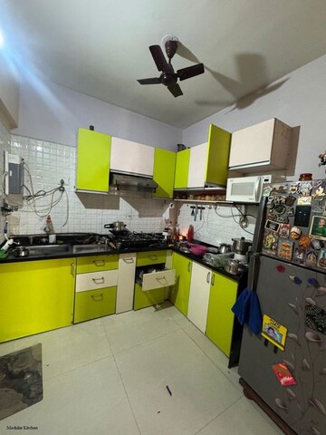 Kitchen in 2.5 BHK Apartment at Shubh Mio Palazzo, Kharadi – for Rent