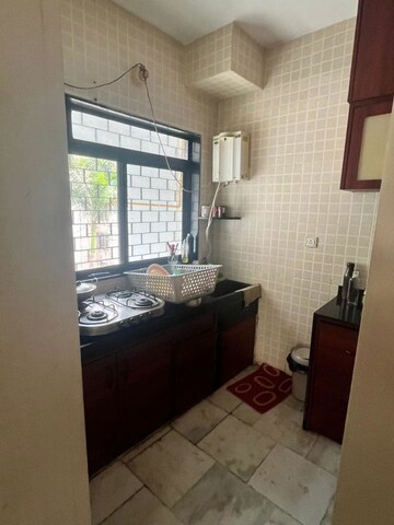 Kitchen in 3 BHK Apartment at OxfoRoad Tower CHS, Andheri West – for Rent