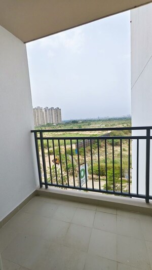 Balcony in 3 BHK Apartment at Eldeco Live By The Greens, Sector 150 – for Rent