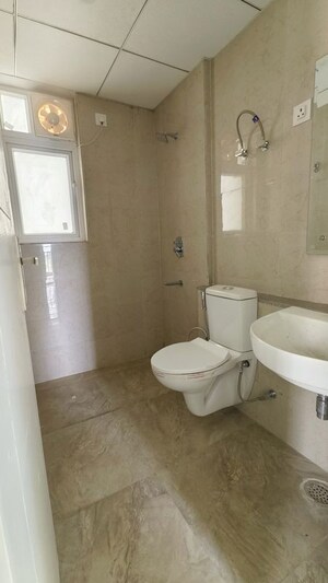 Bathroom in 3 BHK Apartment at Eldeco Live By The Greens, Sector 150 – for Rent