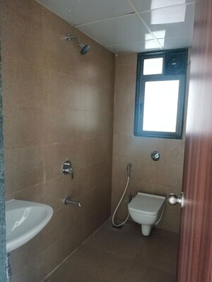 Bathroom in 2 BHK Apartment at Runwal Eirene, Balkum Pada – for Rent