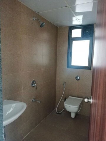Bathroom in 2 BHK Apartment at Runwal Eirene, Balkum Pada – for Rent