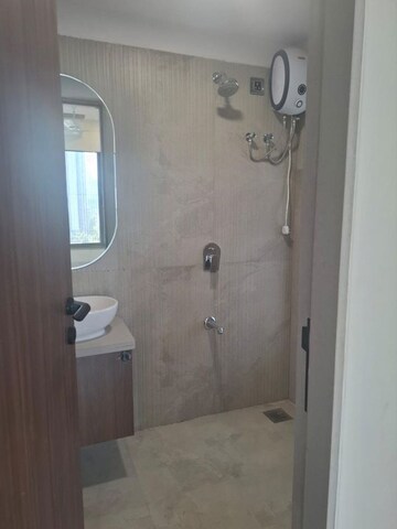 Bathroom in 3 BHK Apartment at Om Shantidham CHS, Mira Road – for Rent