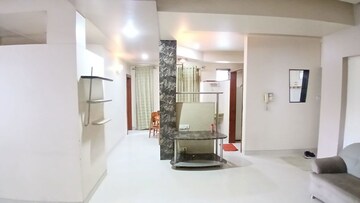 Living Room in 3 BHK Apartment at Home Gulmohar, Model Colony – for Rent