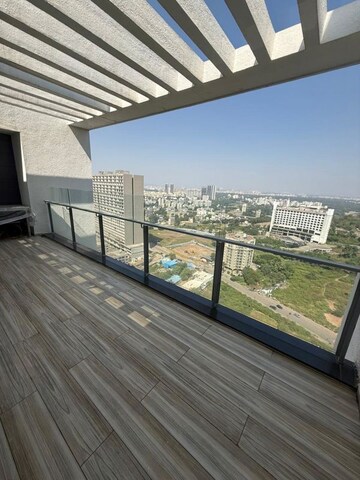Balcony in 3 BHK Apartment at Kalpataru Jade Residences, Baner – for Rent