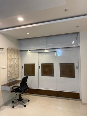 Living Room in 4 BHK Apartment at Baner – for Rent